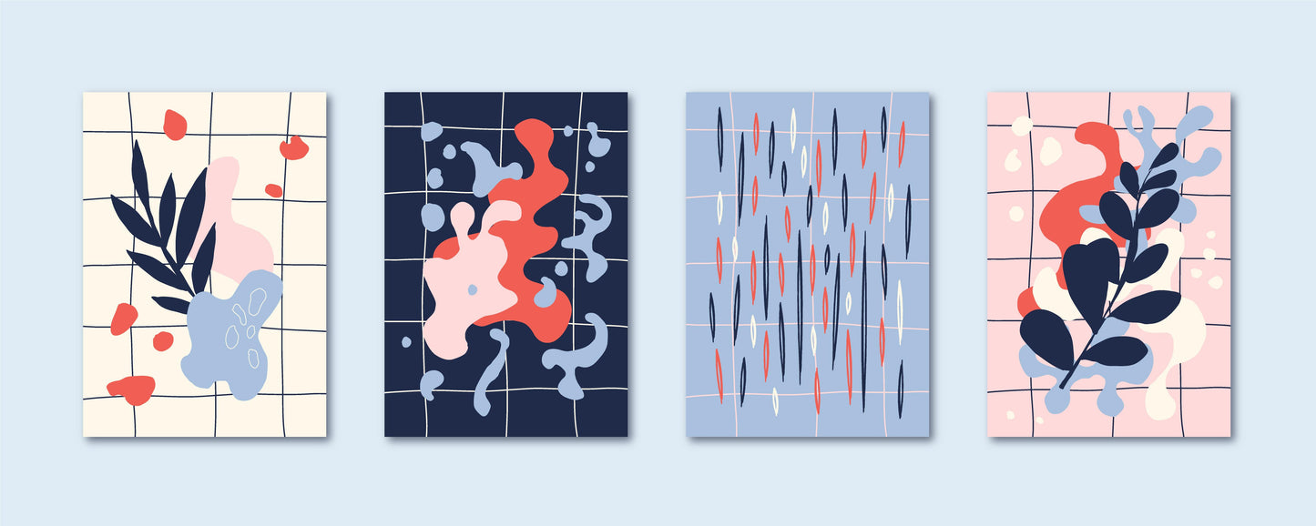 Abstract Harmony Wall Art Collection