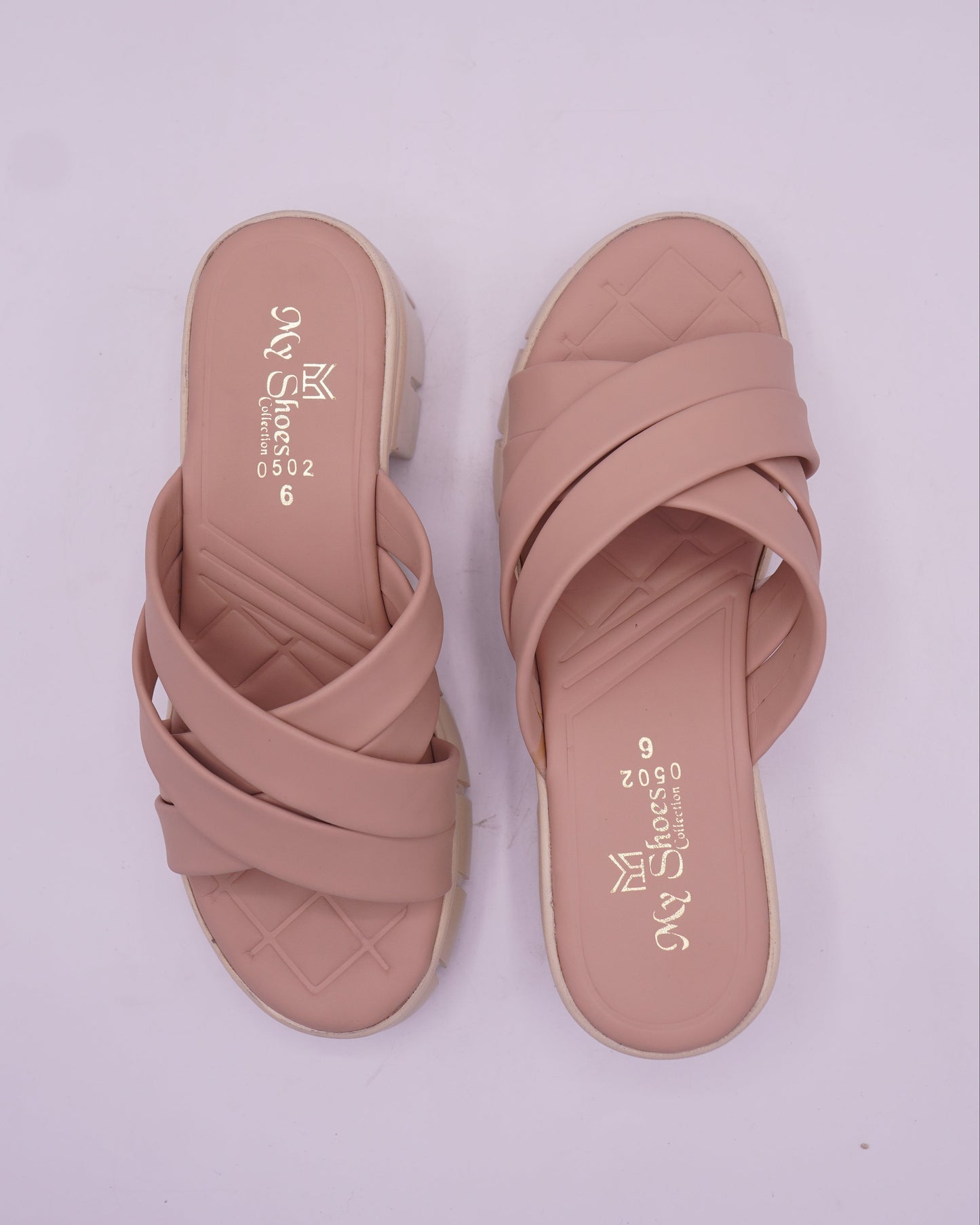 Chic Criss-Cross Platform Sandals