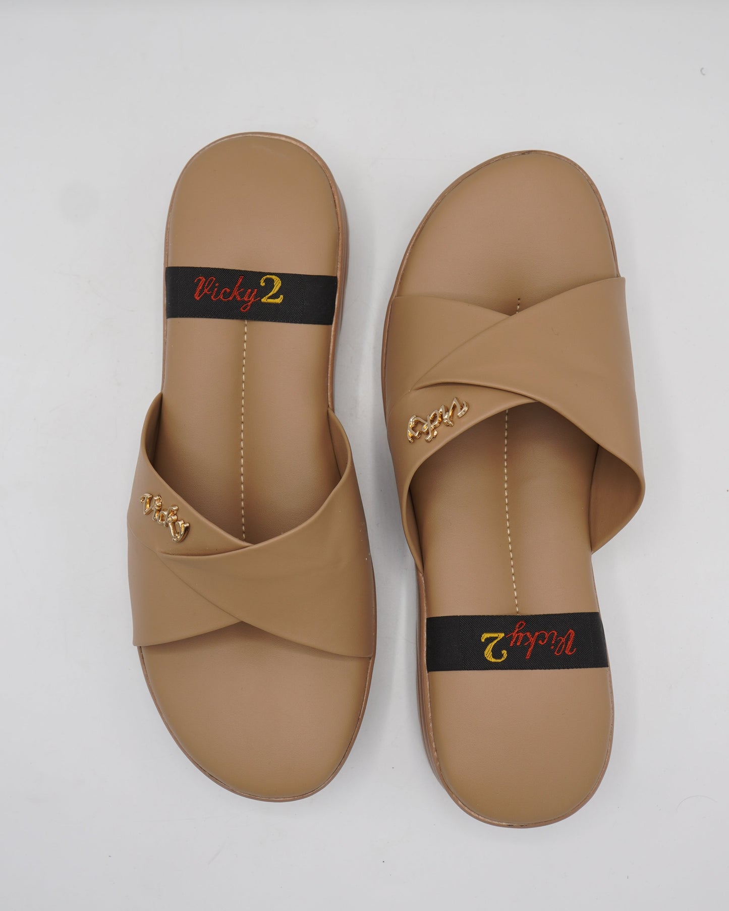Chic Cross-Strap Comfort Wedges
