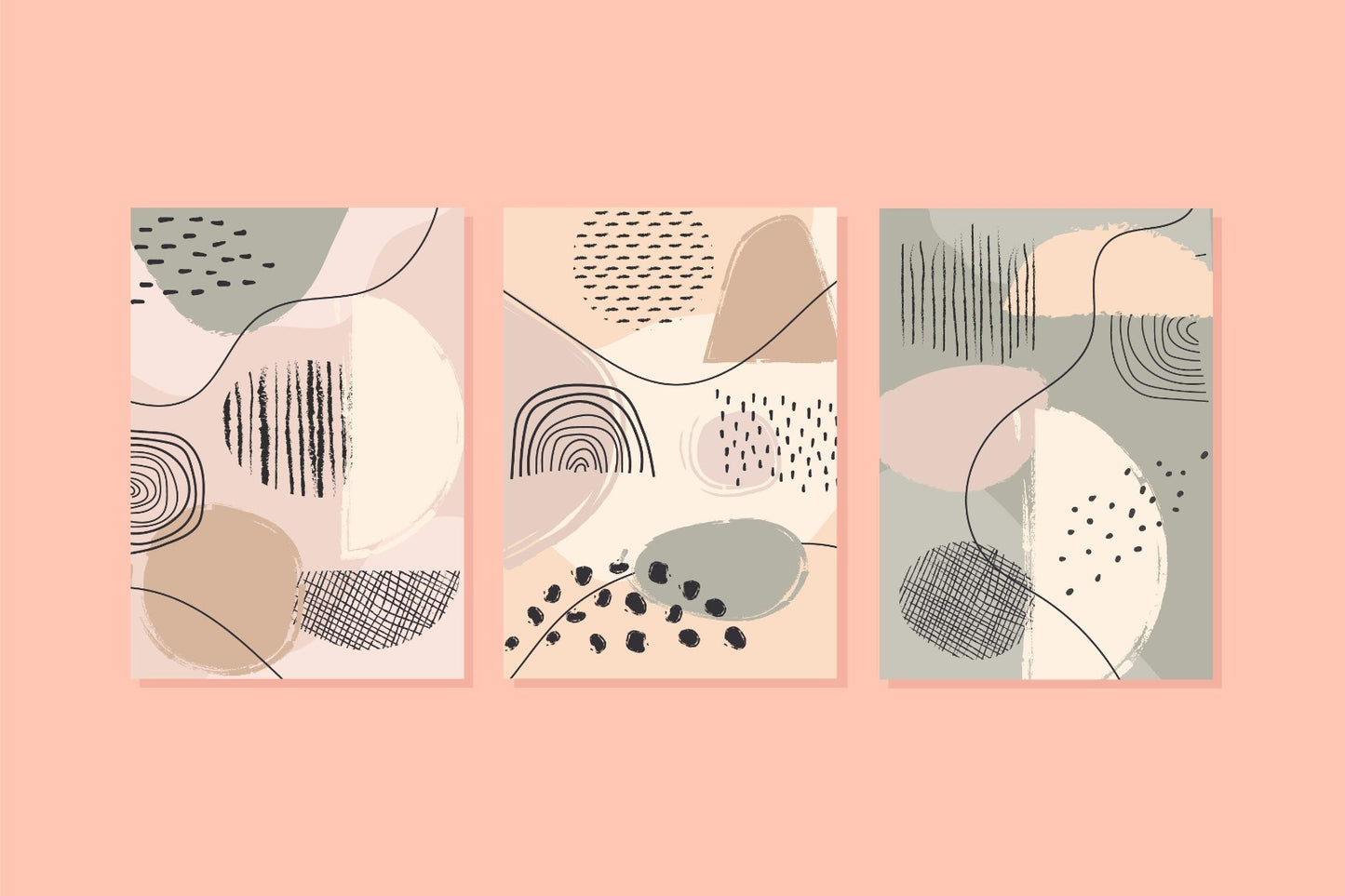 Pastel Harmony Art Prints
