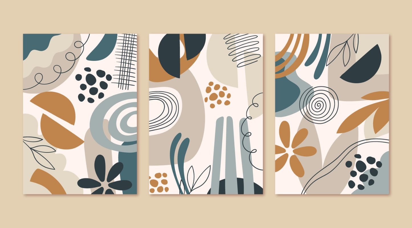 Nature's Harmony: Abstract Trio