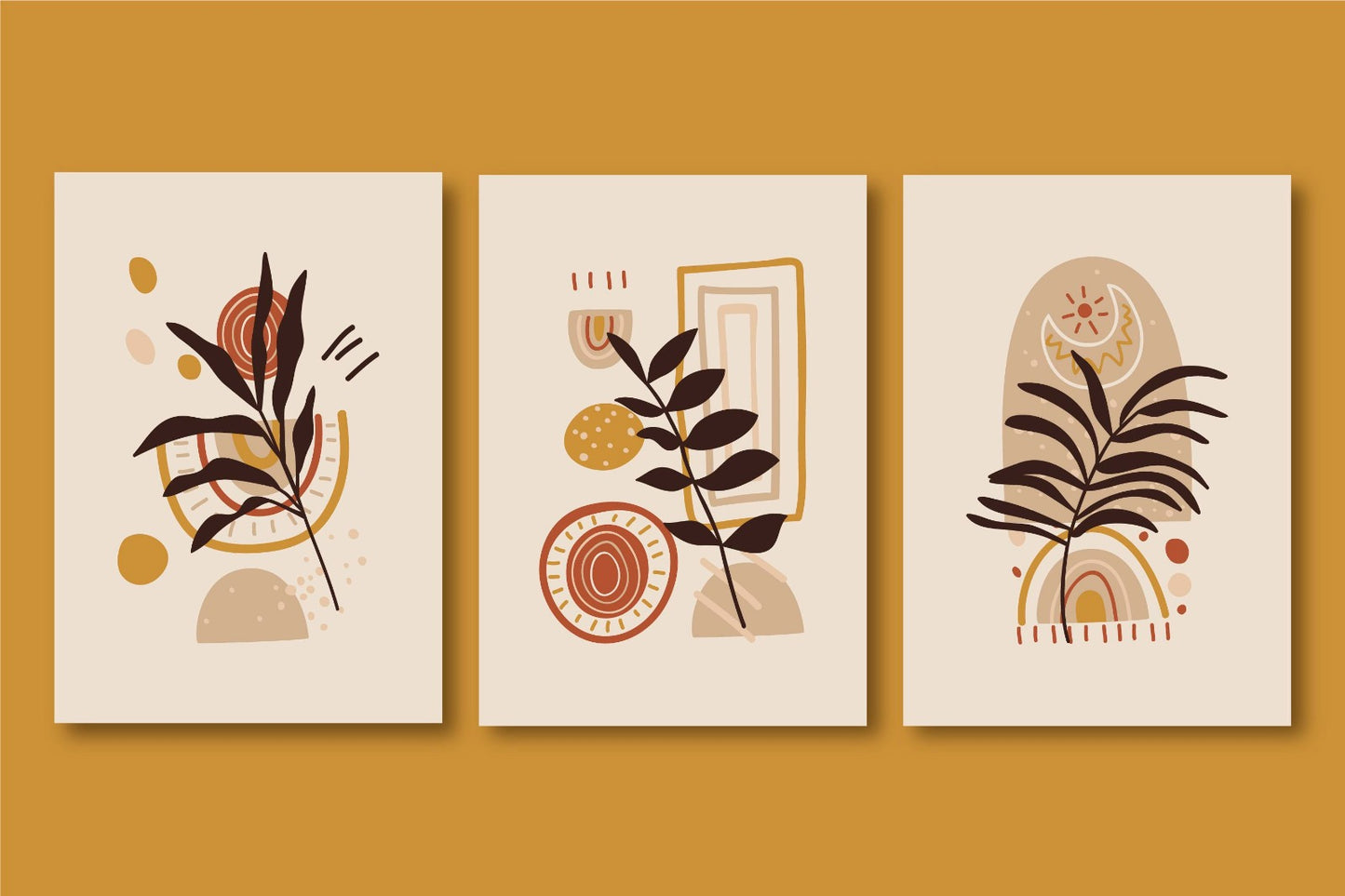 Earthy Harmony Prints