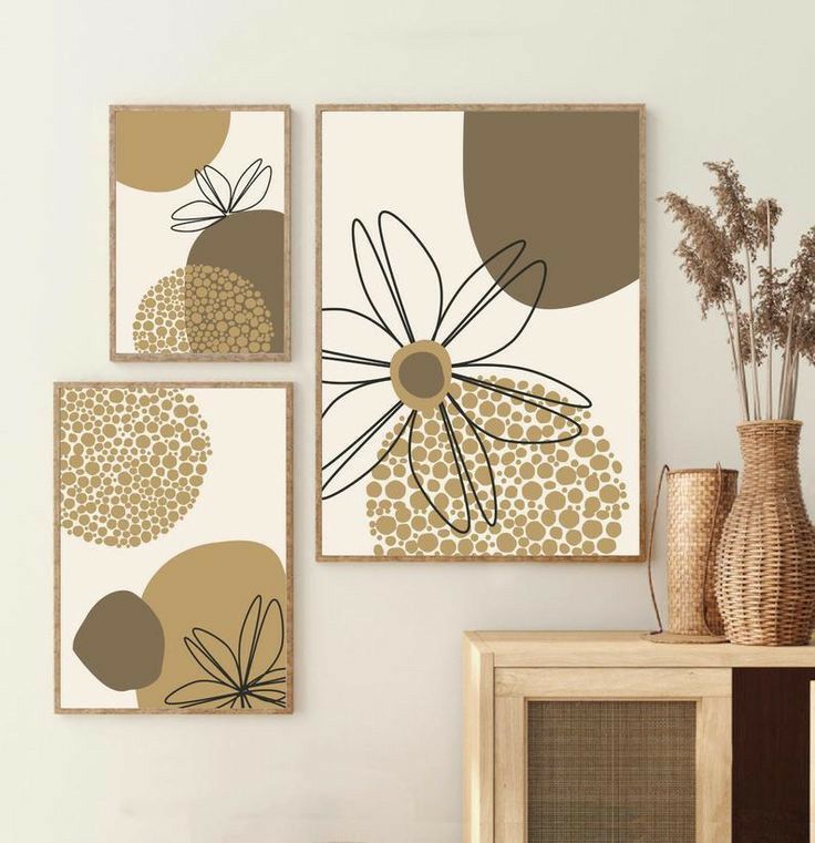 Boho Chic Harmony Wall Art Set