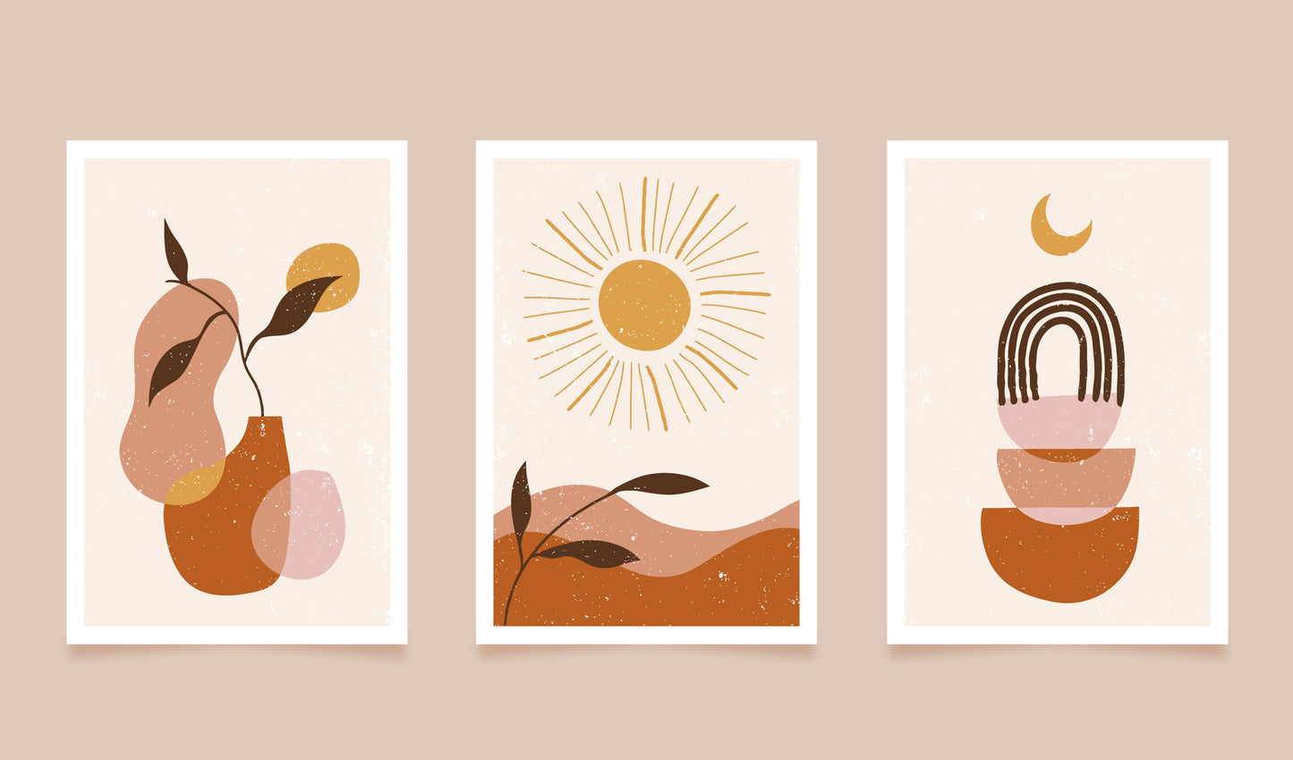Earthy Harmony Prints