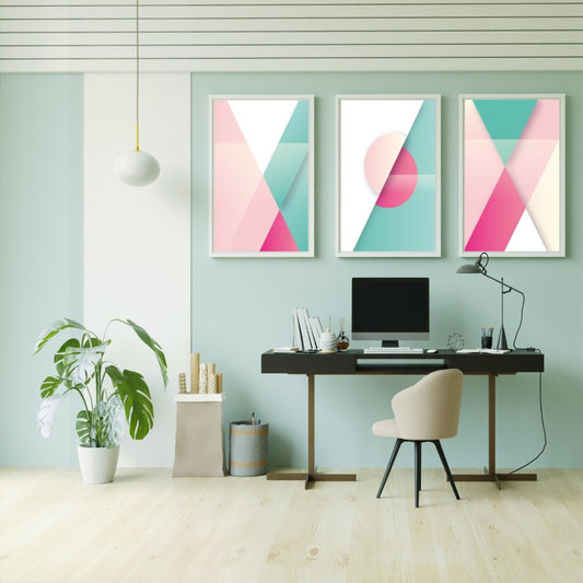 Pastel Modern Workspace – “Soft‑Edge Studio”