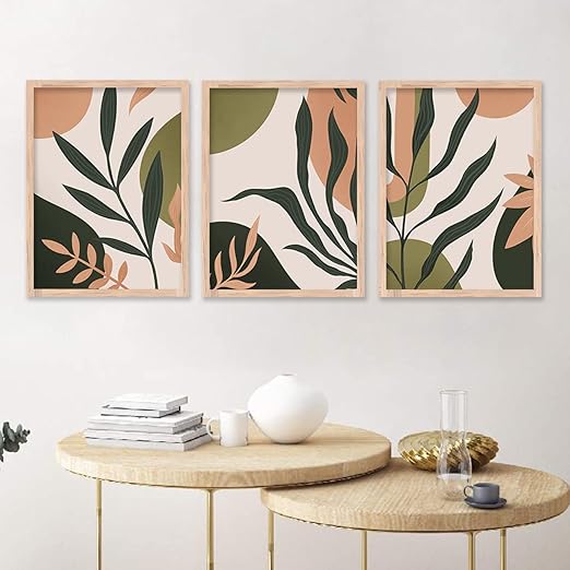 Bring Nature In: Trendy Trio Leaf Prints