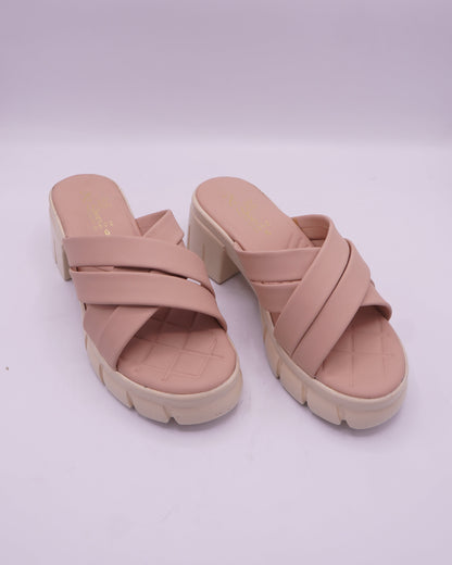 Chic Criss-Cross Platform Sandals