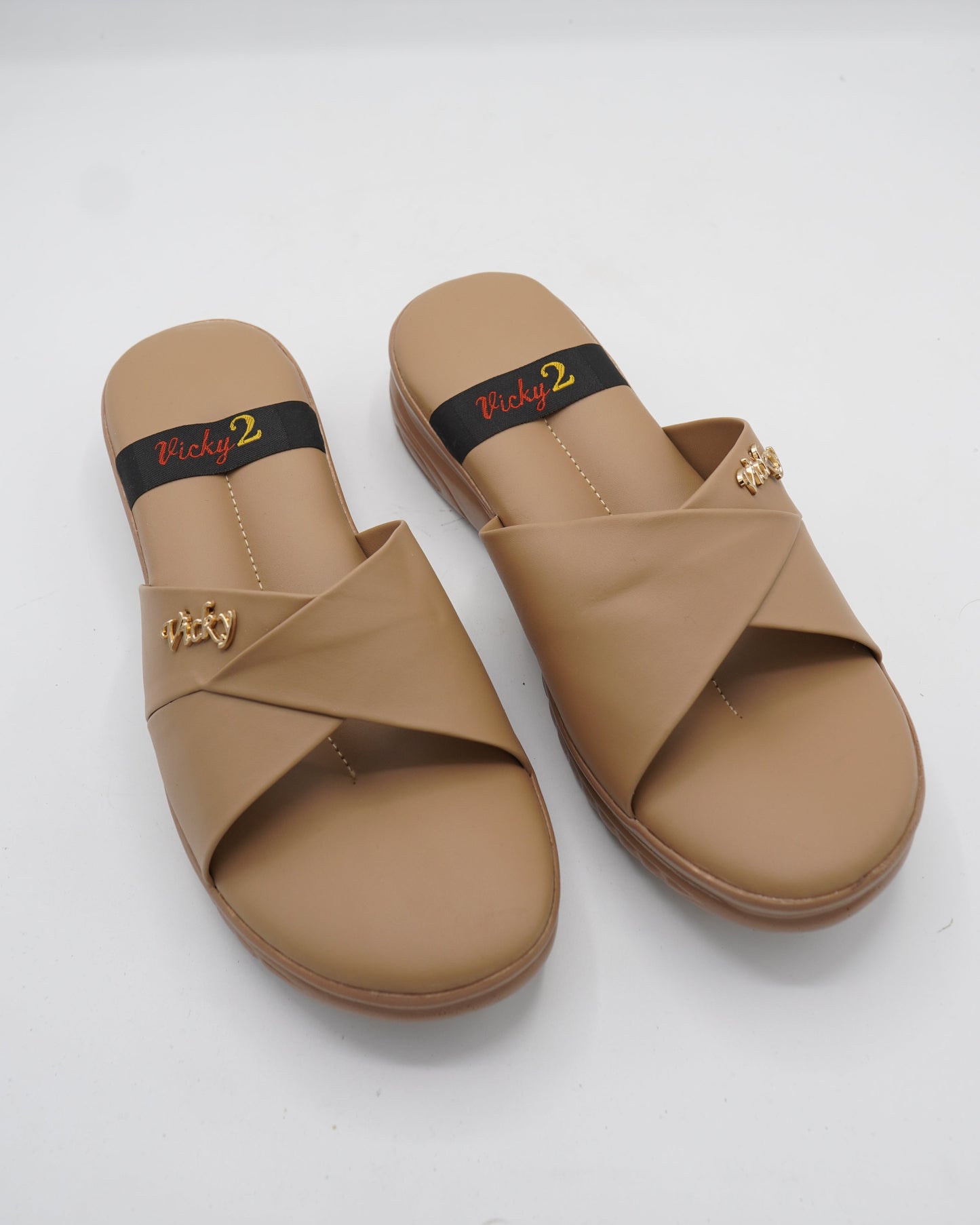 Chic Cross-Strap Comfort Wedges
