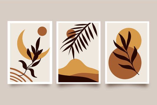 Earthy Harmony: Minimalist Trio