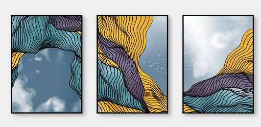 Wundrous Skies: Modern Abstract Art