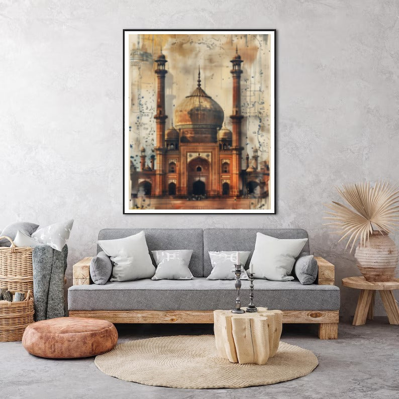 Badshahi Mosque Art