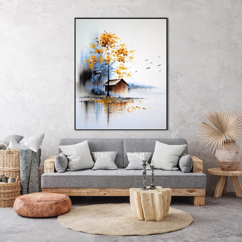 Serene Autumn Oasis